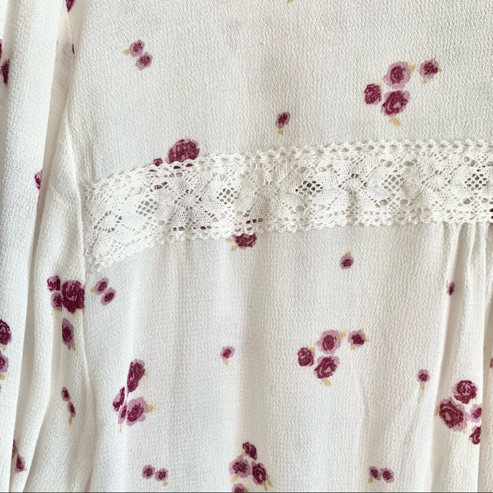 Knox Rose Peasant Boho Blouse - Picture 8 of 8